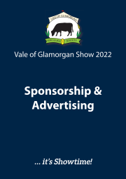 Vale Show Sponsorship leaflet 2022 image